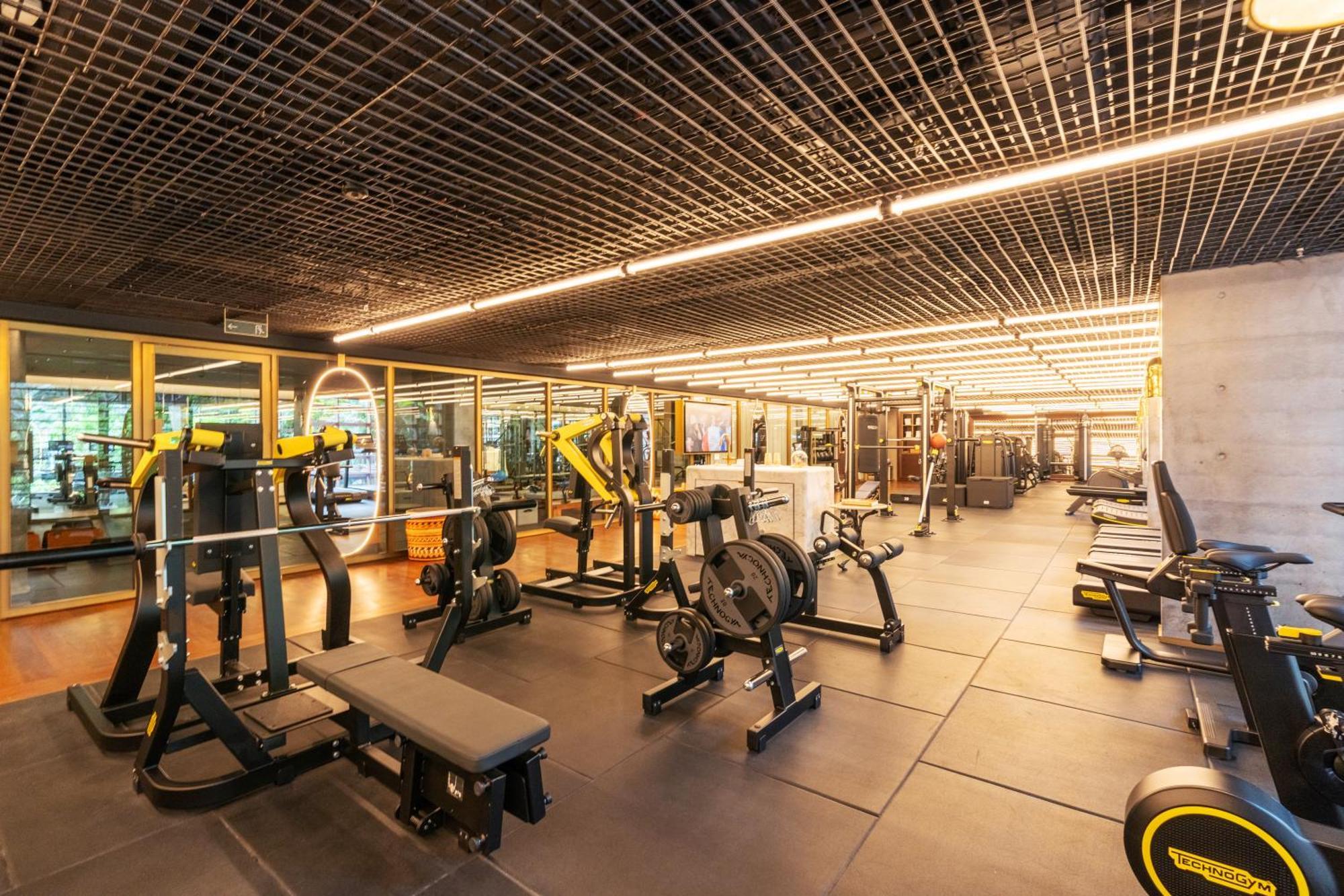 Rosewood Sao Paulo Hotel Eksteriør billede The gym at the hotel